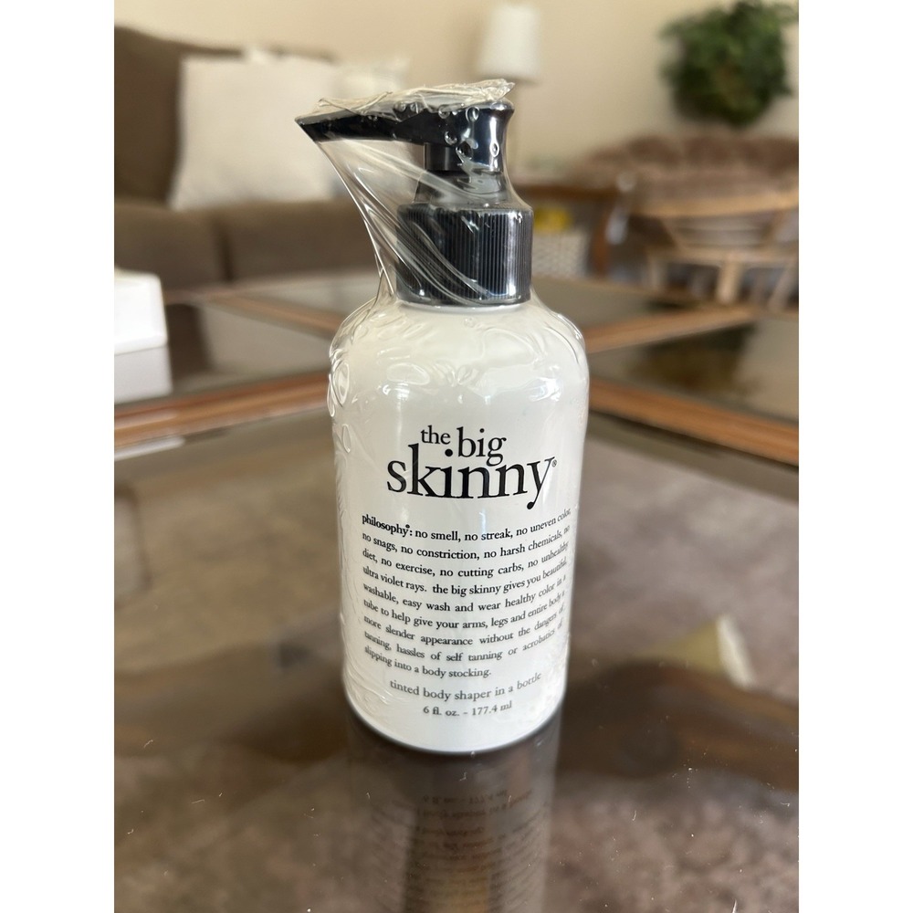 Philosophy The Big Skinny TINTED BODY SHAPER Firming Lotion 6 OZ SEALED HTF